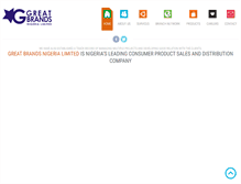 Tablet Screenshot of greatbrandsng.com